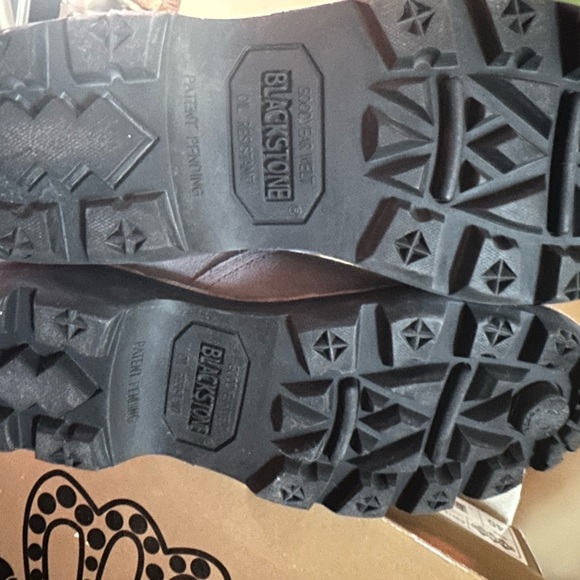 Blackstone Taupe Suede Slip on Boots - Picture 3 of 3